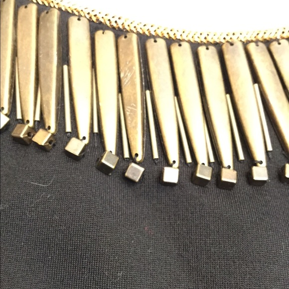 Hunt No More Black Gold Bodycon Embellished - Picture 3 of 7